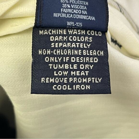 NWT, Chaps by Ralph Lauren Pleated Trousers. Size 40x30. - Picture 10 of 10